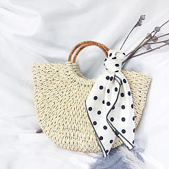 Rattan Woven Wood Bag Handles&nbsp;WOOD-PH0008-95