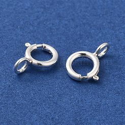 925スターリングシルバースプリングリングの留め金  銀  5.5mm&nbsp;STER-A007-24C