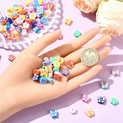 100Pcs 2 Styles Handmade Polymer Clay Beads&nbsp;CLAY-YW0002-39