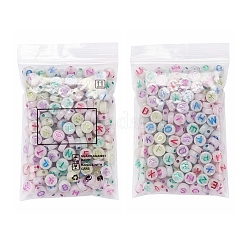 200Pcs Luminous Acrylic Beads&nbsp;MACR-YW0001-39