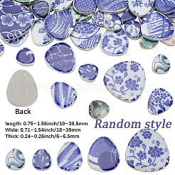 500G Porcelain Cabochons&nbsp;DIY-SP0007-77