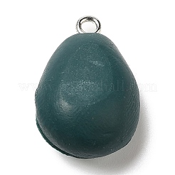 Opaque Resin Fruit Pendants&nbsp;RESI-G069-04B