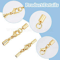 18 Sets 2 Styles 304 Stainless Steel Lobster Claw Clasps&nbsp;STAS-UN0044-86