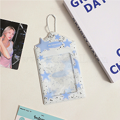 2Pcs Star Pattern PVC Plastic Photocard Holders&nbsp;DIY-CP0013-23B