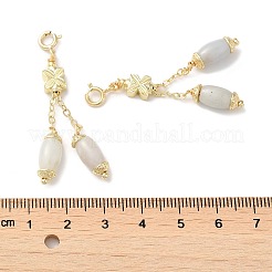 Natural Jadeite Pendant Decorations&nbsp;G-M409-14G