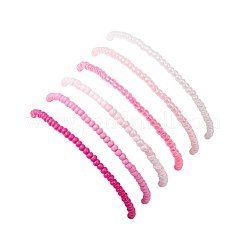 6Pcs 6 Colors Glass Seed Beads Stretch Bracelets&nbsp;BJEW-MZ00227