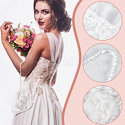 2Pcs Bridal Wedding Small Purse Silk Pouches&nbsp;ABAG-CP0001-21