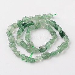 Natural Green Strawberry Quartz Bead Strands&nbsp;G-M347-10