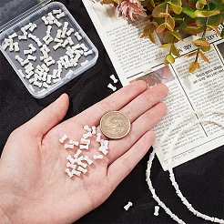 4 Strands Natural Freshwater Shell Beads Strands&nbsp;SHEL-NB0001-52