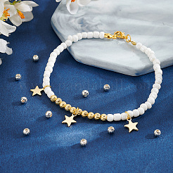 20Pcs 2 Colors Fancy Cut Faceted Round 925 Sterling Silver Beads&nbsp;STER-PH0001-72