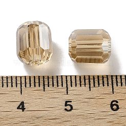 Electroplate Column Glass Beads&nbsp;EGLA-A043-02-PL02
