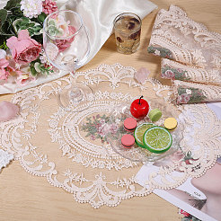 Polyester Flower Coasters&nbsp;AJEW-WH0609-184