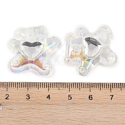 UV Plating Transprent Acrylic Beads&nbsp;OACR-S145-04