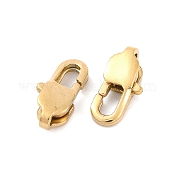 Ion Plating(IP) 304 Stainless Steel Lobster Claw Clasps&nbsp;STAS-F094-05B-G