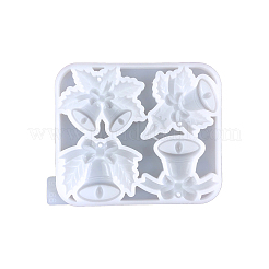 Christmas Bell DIY Food Grade Silicone Pendant Molds&nbsp;SIMO-PW0017-16