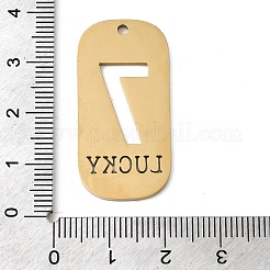 304 Stainless Steel Pendants&nbsp;STAS-D200-02H-G