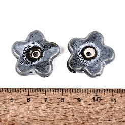 Vintage Handmade Porcelain Beads&nbsp;PORC-Q008-15A