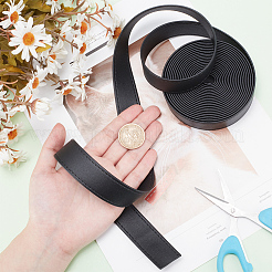 4M Flat Imitation Leather Cord&nbsp;LC-WH0011-03B-01