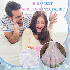 Laser Polyester Fabric&nbsp;SRIB-WH0026-02