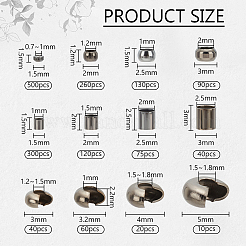 Brass Crimp Beads&nbsp;DIY-PH0004-06