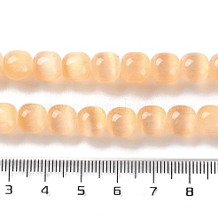 Natural Selenite Beads Strands&nbsp;G-B103-A01-03