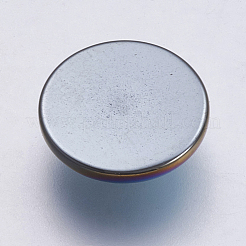 Electroplate Non-magnetic Synthetic Hematite Cabochons&nbsp;G-K237-18A-01