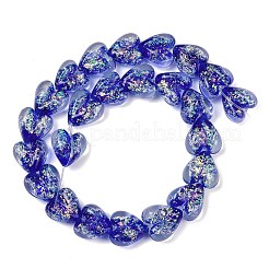 Handmade Foil Glass Beads&nbsp;DICH-C001-01H