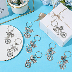 20Pcs Alloy Keychain&nbsp;KEYC-SC00005