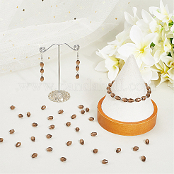 325Pcs Transparent Glass Beads Strands&nbsp;EGLA-PA0001-04B