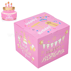 Happy Birthday Day Money Box for Cash Gift Pull&nbsp;DIY-WH200050-31E