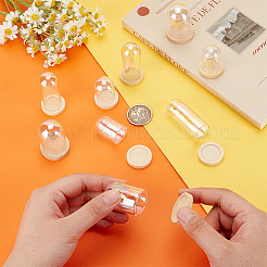 9 Sets 3 Style Glass Dome Cover&nbsp;AJEW-PH0011-45