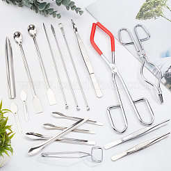 Crucible Tongs & Tweezers & Micro Spatula & Chemical Scoops Set&nbsp;TOOL-OC0001-45