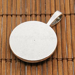 25mm Transparent Clear Domed Glass Cabochon Cover for Photo Pendant Making&nbsp;TIBEP-X0008-FF