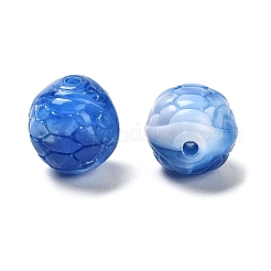 Two-tone Opaque Acrylic Beads&nbsp;OACR-G037-02C