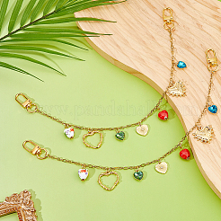 2Pcs 304 Stainless Steel Chains for Jeans Pants&nbsp;HJEW-FH00228