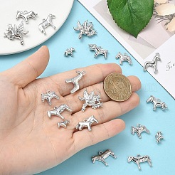 30Pcs 6 Styles Alloy Pendants&nbsp;FIND-YW0012-69
