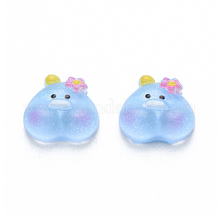 Translucent Resin Cabochons&nbsp;CRES-N030-021