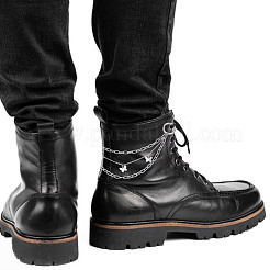 4Pcs Brass Boot Strap Chains&nbsp;HJEW-DR00118