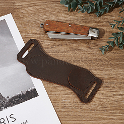 Wave Shaped Cowhide Knife Sheaths&nbsp;AJEW-WH0314-618