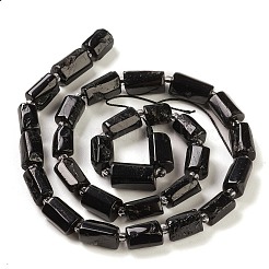 Natural Black Tourmaline Beads Strands&nbsp;G-M403-B16