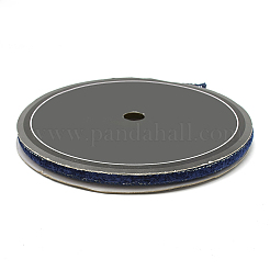 編みナイロンリボン  ダークブルー  3/8インチ（10mm）  約15ヤード/ロール（13.716メートル/ロール）&nbsp;OCOR-N003-04D