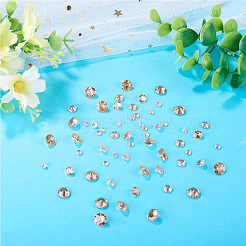60Pcs 3 Styles Cubic Zirconia Charms&nbsp;ZIRC-TAD0001-01E