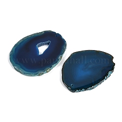 Dyed & Heated Natural Agate Slice Big Pendants&nbsp;GG-CBAAF67-02B