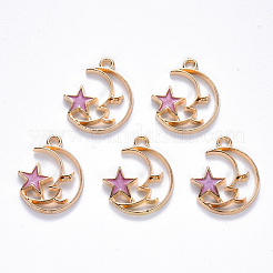 Alloy Enamel Pendants&nbsp;ENAM-S121-062A