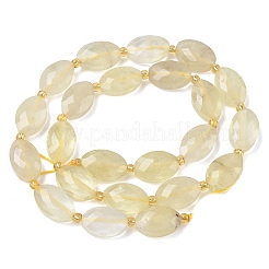 Natural Lemon Quartz(Heated)  Beads Strands&nbsp;G-A295-A11-01