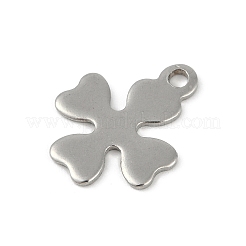 変色しない201ステンレススチールチャーム  クロスチャーム  ステンレス鋼色  13.5x10.5x1mm  穴：1.2mm&nbsp;STAS-C108-36P