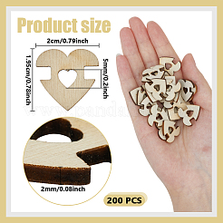 1-Hole Wood Buttons&nbsp;BUTT-WH0057-021A