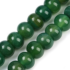 Dyed Natural Agate Beads Strands&nbsp;G-U030-A01-03