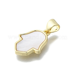 Brass Palm Pendants&nbsp;X-KK-V010-18G