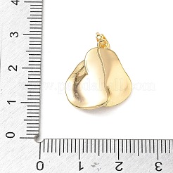 Brass Enamel Peg Bails Charms&nbsp;KK-CBA746B-01G